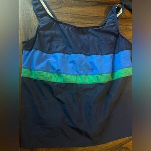 Landends top bathing suit